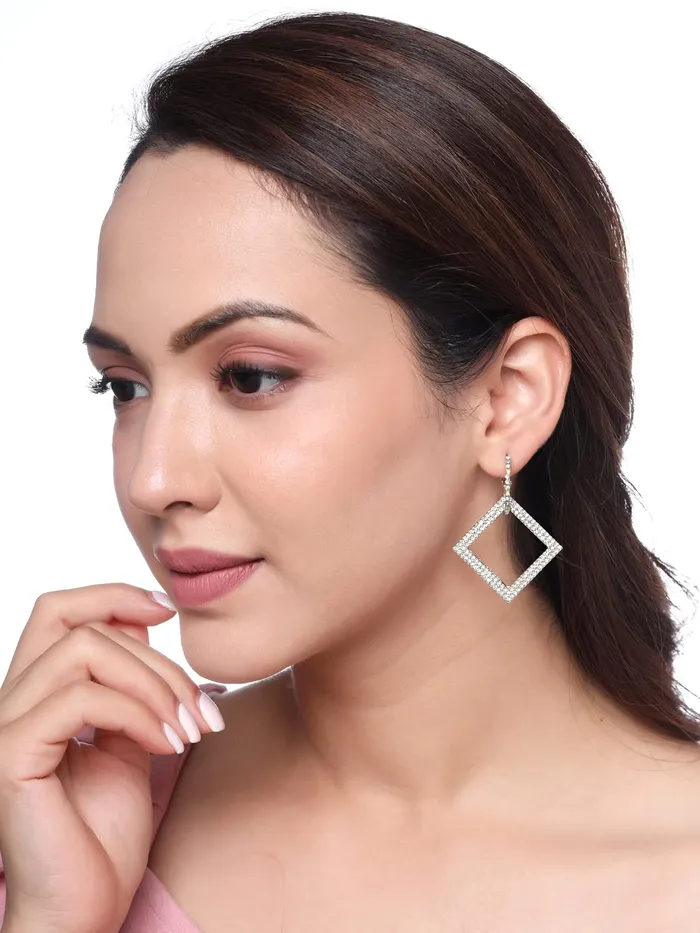 Yellow Chimes Earrings Yellow Chimes Earrings for Women and Girls Fashion Multicolor Hoop Earrings 3 Pairs Silver Gold Rose Gold Toned Hoops Earring Set Birthday Gift for Girls Women Anniversary Gift for Wife