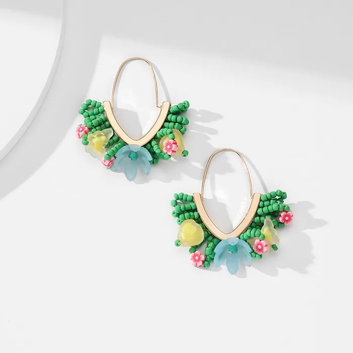 Yellow Chimes Earrings Yellow Chimes Earrings for Women and GirlsHoop Earrings for Women Multicolour Earrings for Women Gold Plated Earrings Birthday Gift for Women Anniversary Gift for Wife