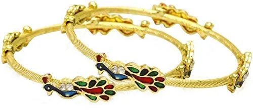 Yellow Chimes Earrings Yellow Chimes Of 2 PCS Exclusive Latest Meenakari Crafted Traditional Bangles For Women And Girls 26 Yellow Chimes Earrings Yellow Chimes Of 2 PCS Exclusive Latest Meenakari Crafted Traditional Bangles For Women And Girls 26