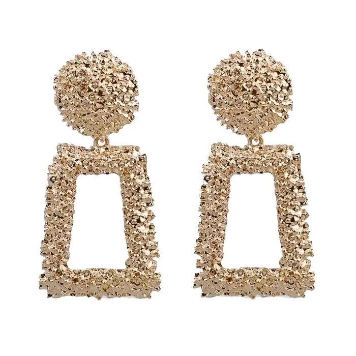 Yellow Chimes Geometric Square Gold Plated Drop Earring For Women Yellow Chimes Necklaces Yellow Chimes Geometric Square Gold Plated Drop Earring For Women Yellow Chimes Necklaces