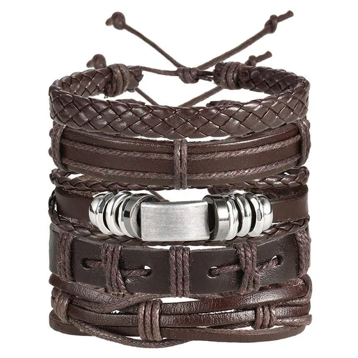 Yellow Chimes Multi PCS Combo Leather Wraps Casual Latest Trend Bracelets for Men and Boys Style 25 PC Yellow Chimes Bracelets Yellow Chimes Multi PCS Combo Leather Wraps Casual Latest Trend Bracelets for Men and Boys Style 25 PC Yellow Chimes Bracelets
