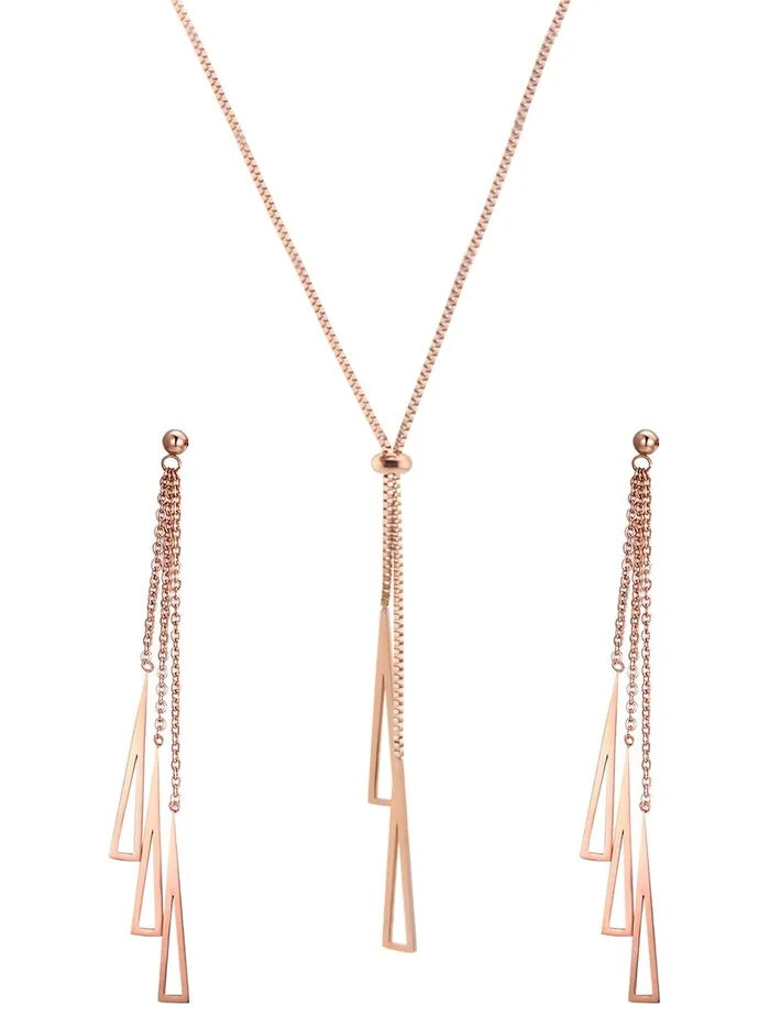Yellow Chimes Necklaces Yellow Chimes Chain Necklace With Threader Earrings Set Style6 Yellow Chimes Necklaces Yellow Chimes Chain Necklace With Threader Earrings Set Style6