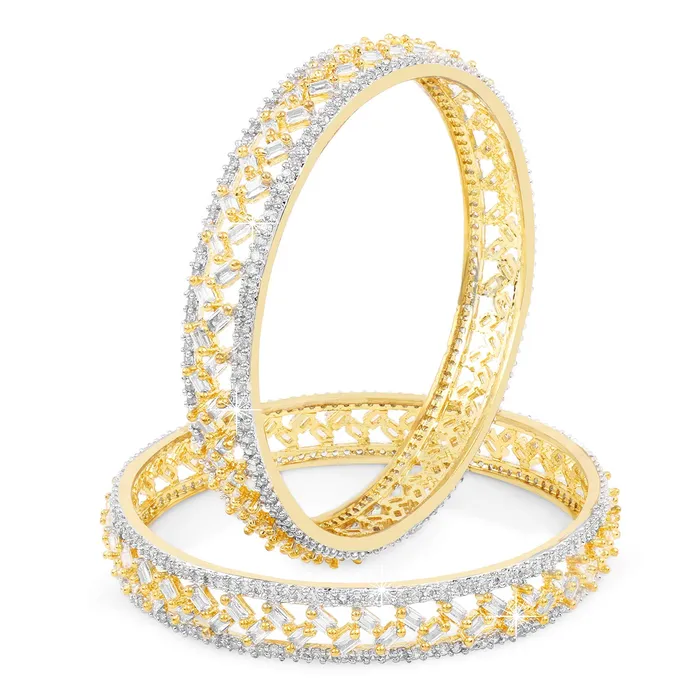 Yellow Chimes Necklaces Yellow Chimes Classic Design Set of 2 Pcs White ADAmerican Diamond Studded 18k Gold Plated Handcrafted Bangles Set for Women Girls 28 Yellow Chimes Necklaces Yellow Chimes Classic Design Set of 2 Pcs White ADAmerican Diamond Studded 18k Gold Plated Handcrafted Bangles Set for Women Girls 28