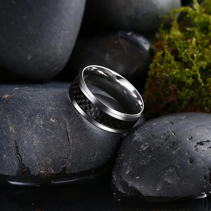 Yellow Chimes Necklaces Yellow Chimes Western Stylish FingerThumb Stainless Steel Ring for Men and Boys