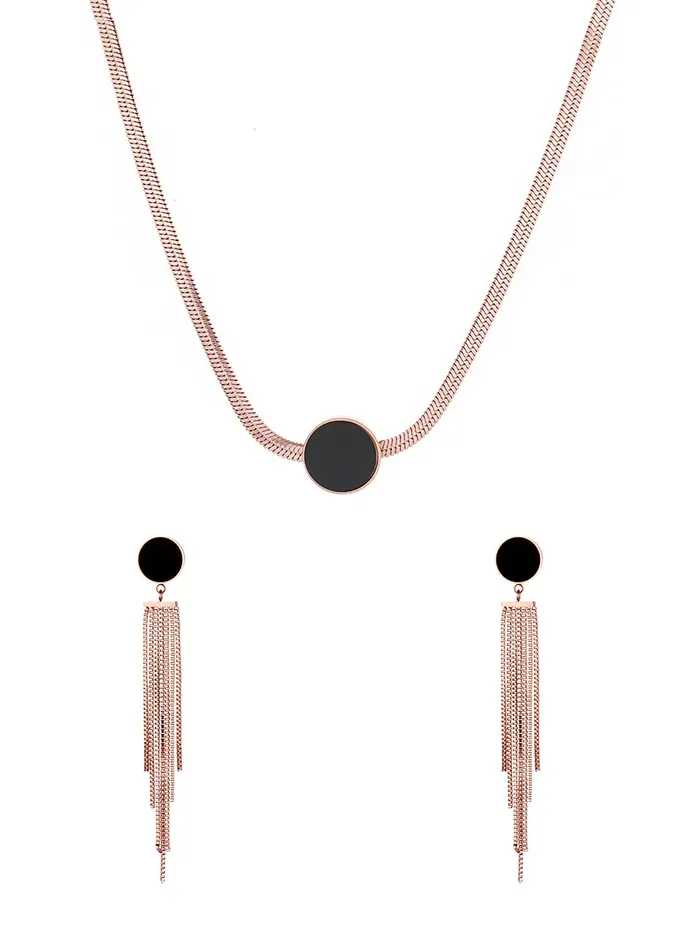 Yellow Chimes Rings Yellow Chimes Chain Necklace With Threader Earrings Set Style12 Yellow Chimes Rings Yellow Chimes Chain Necklace With Threader Earrings Set Style12