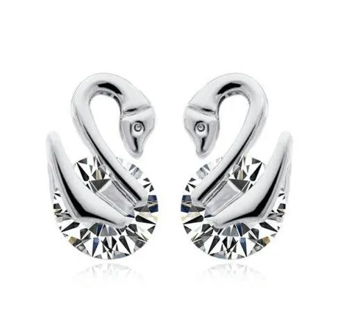 Yellow Chimes Rings Yellow Chimes Moxie Collection Swan Silver Earrings for Women and Girls Yellow Chimes Rings Yellow Chimes Moxie Collection Swan Silver Earrings for Women and Girls