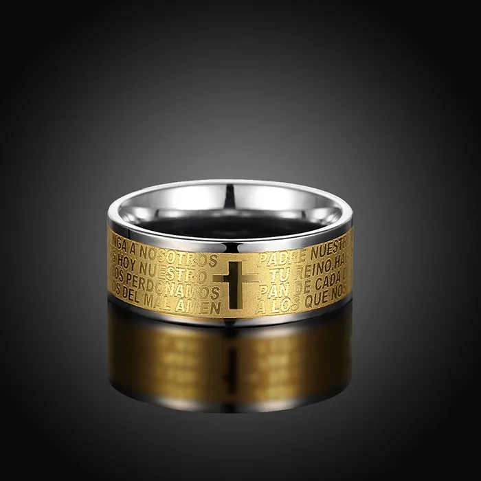 Yellow Chimes Rings Yellow Chimes Rings for Men Smart Band Designed Yellow and Silvertoned Stainless Steel Numeric Designed Rings for Men and Boys