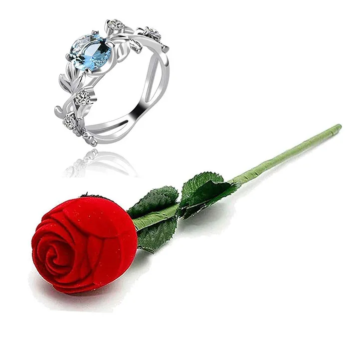 Yellow Chimes Rings Yellow Chimes Rings Royal Blue Crystal Ring in Red Velvet Rose Ring Box for Women and Girls Yellow Chimes Rings Yellow Chimes Rings Royal Blue Crystal Ring in Red Velvet Rose Ring Box for Women and Girls