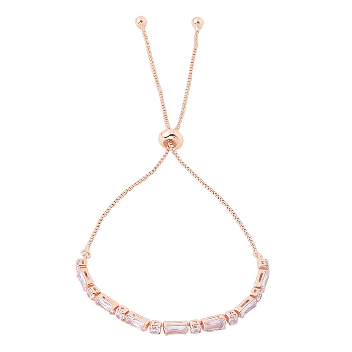 Yellow Chimes Women Crystal Bracelets Rose Gold Plated Bracelets For Women Rose Gold CZ Crystals Bracelet For Woman Birthday Gift for Girls Women Anniversary Gift for Wife Yellow Chimes Necklaces Yellow Chimes Women Crystal Bracelets Rose Gold Plated Bracelets For Women Rose Gold CZ Crystals Bracelet For Woman Birthday Gift for Girls Women Anniversary Gift for Wife Yellow Chimes Necklaces