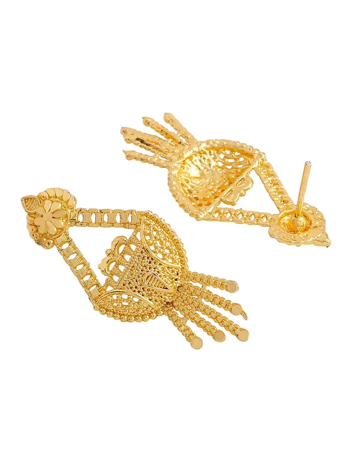 Yellow Chimes Yellow Chimes Jewellery Set for Women and Girls One Gram Gold Jewellery Set for Women Gold Plated Bridal Choker Necklace Set Birthday Gift for Girls Women Anniversary Gift for Wife Necklaces