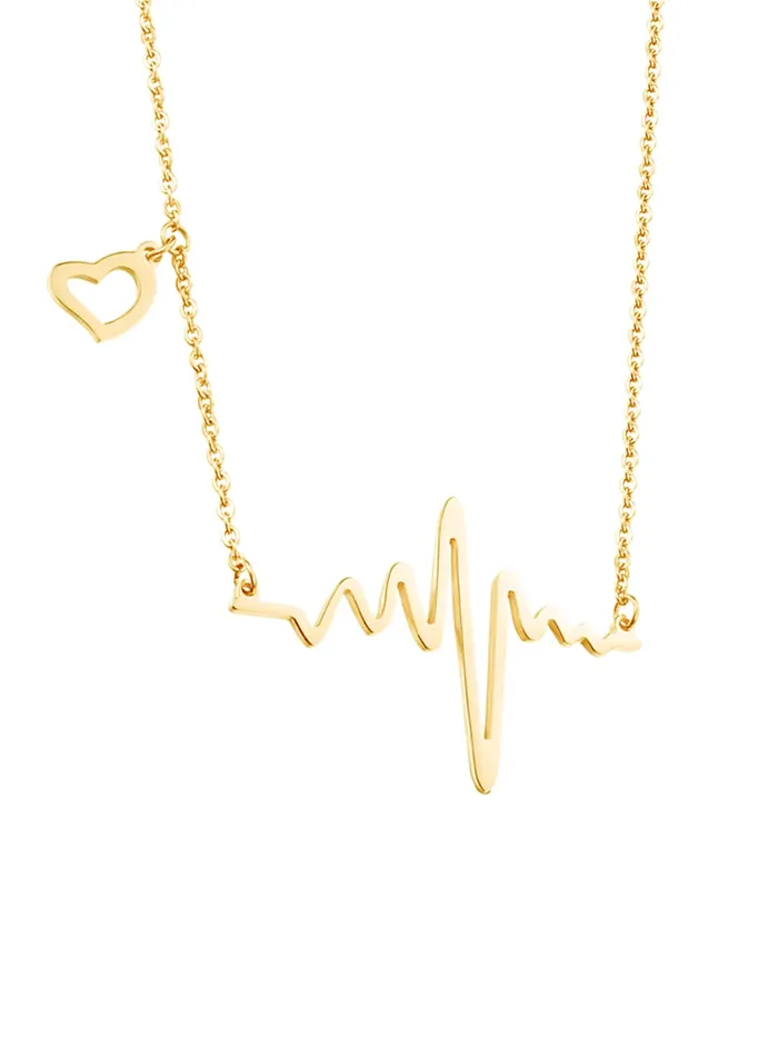 Yellow Chimes Yellow Chimes Necklace for Women and Girls Heart Pendant Necklace for Women Gold Plated Valentines Special Love Heartbeat Chain Necklace Birthday Gifts For Women Valentine Gift for Girls Earrings Yellow Chimes Yellow Chimes Necklace for Women and Girls Heart Pendant Necklace for Women Gold Plated Valentines Special Love Heartbeat Chain Necklace Birthday Gifts For Women Valentine Gift for Girls Earrings