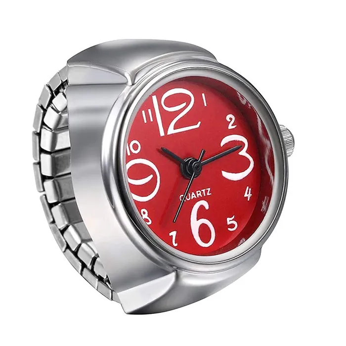Yellow Chimes Yellow Chimes Rings for Women Stainless Steel Red Dial Analog Watch Ring Stretchable Ring Watch for Women and Girls Necklaces Yellow Chimes Yellow Chimes Rings for Women Stainless Steel Red Dial Analog Watch Ring Stretchable Ring Watch for Women and Girls Necklaces