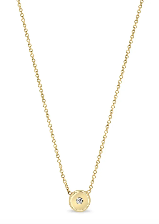Zo Chicco 14K DIAMOND NUGGET NECKLACE Necklaces